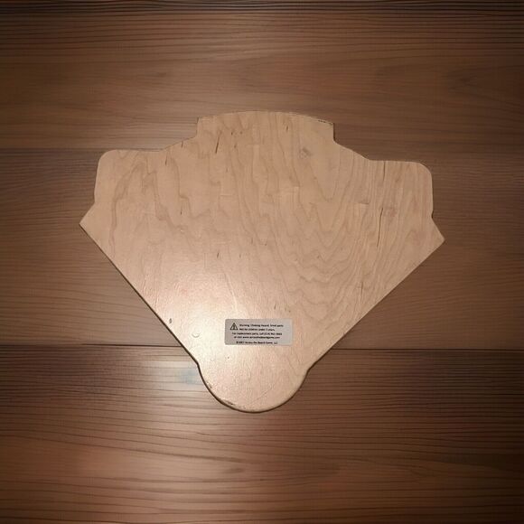 Across The Board Wood Baseball Game Handcrafted By Unique Entertainment Sports - Picture 3 of 5